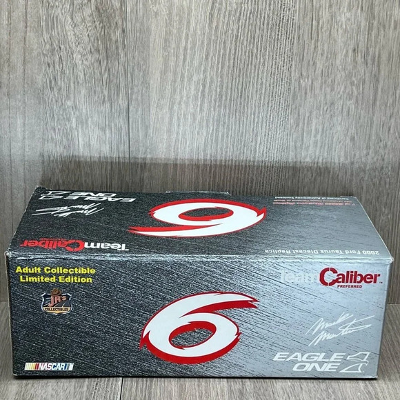 2000 Team Caliber JR's #6 Mark Martin Eagle One Ford Taurus Ltd Ed Diecast 1:24 - Picture 2 of 7
